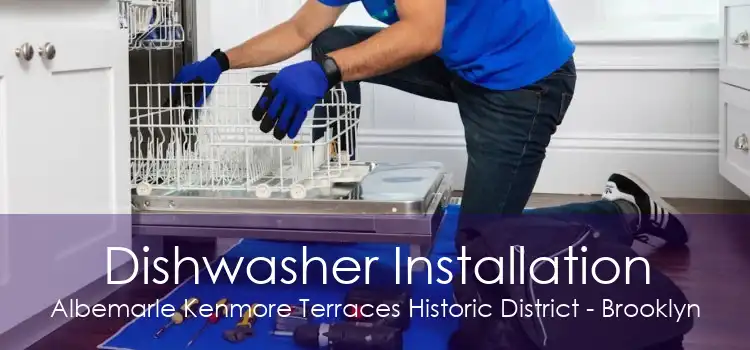 Dishwasher Installation Albemarle Kenmore Terraces Historic District - Brooklyn