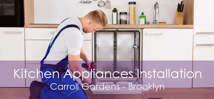 Kitchen Appliances Installation Carroll Gardens - Brooklyn