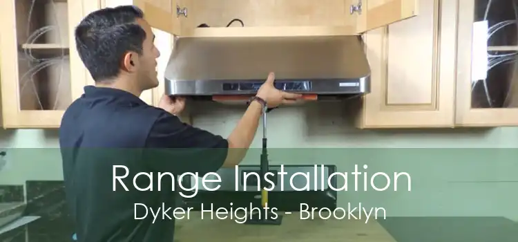 Range Installation Dyker Heights - Brooklyn