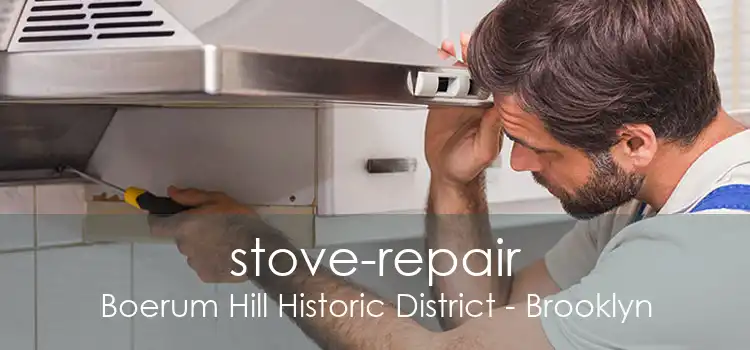 stove-repair Boerum Hill Historic District - Brooklyn